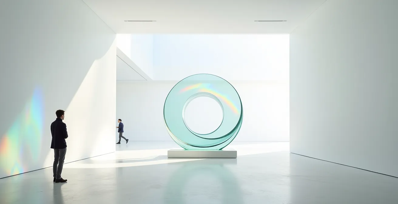 Abstract visualization showing the synergistic flywheel effect between brand and performance marketing.