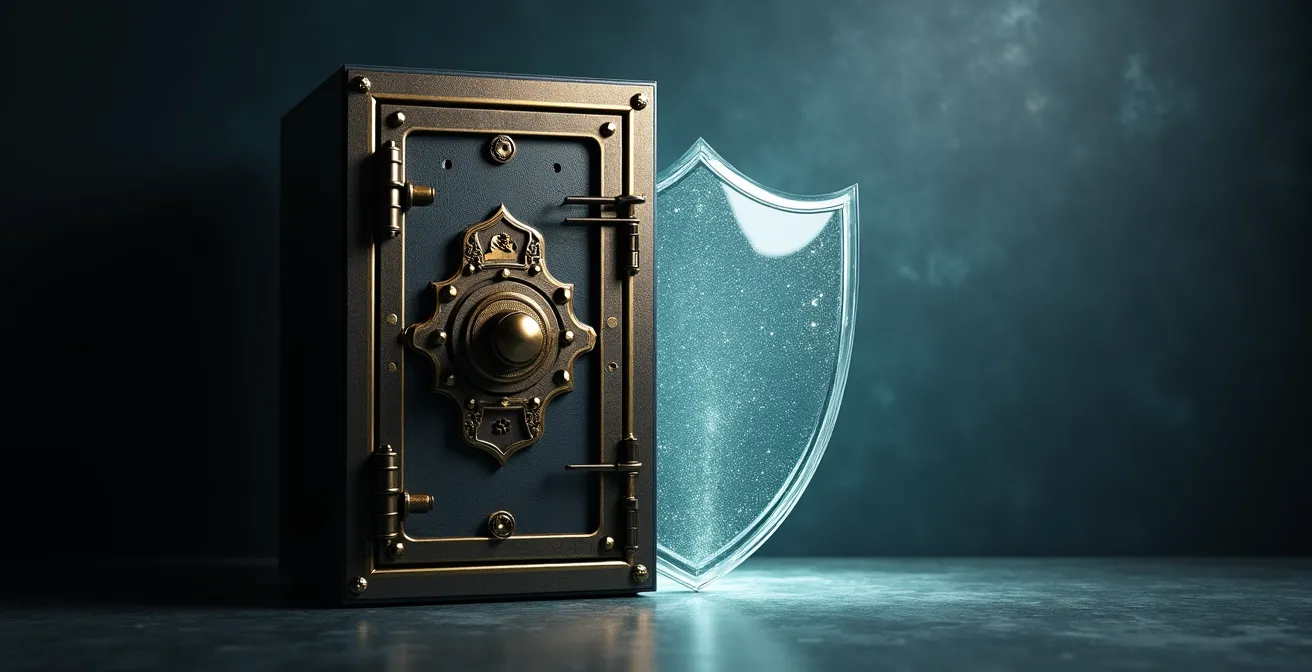 Visual representation of intellectual property protection strategies for budget-conscious startups